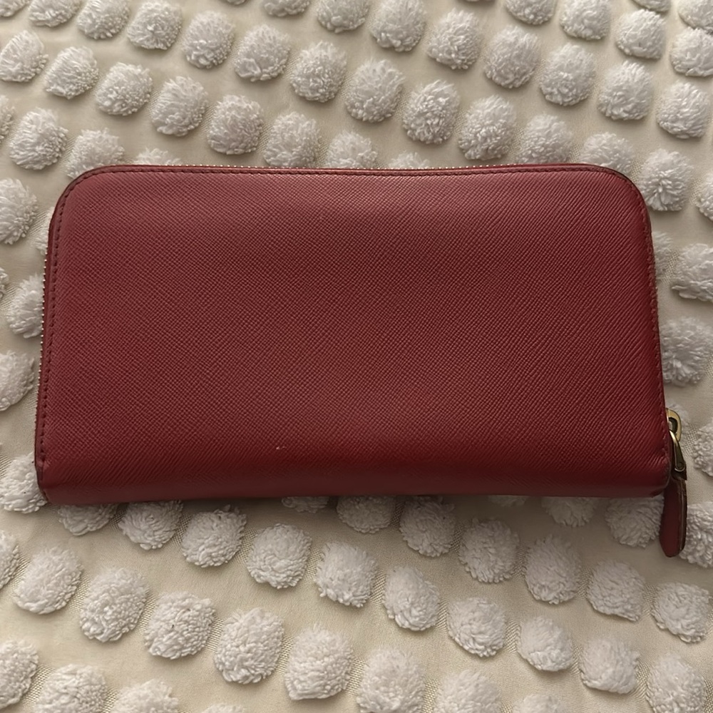 Prada Red Wallet in Saffiano Leather ❤️ - Picture 11 of 11